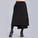 Jupe longue noire pour femme 3