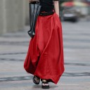 Jupe maxi femme avec poches G144 1