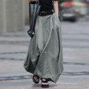 Jupe maxi femme avec poches G144 3