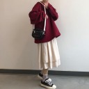 Jupe midi femme à taille haute 1