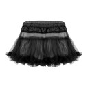 Jupe mini en tulle pour femme A1912 4