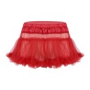 Jupe mini en tulle pour femme A1912 6