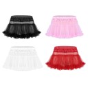 Jupe mini en tulle pour femme A1912 1