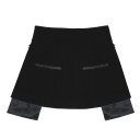 Jupe mini femme avec des strass noire 3