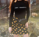 Jupe mini femme avec motif A1125 3