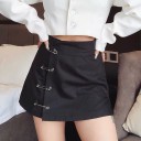 Jupe mini femme avec pinces 2