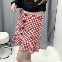 Jupe mini femme avec volants A1615 2