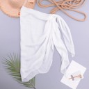 Jupe mini portefeuille pour femme P572 4