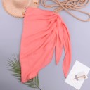 Jupe mini portefeuille pour femme P572 8