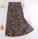 Jupe plissée pour femme avec motif animalier 7