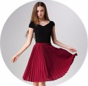 Jupe plissée pour femme J3102 4