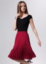 Jupe plissée pour femme J3102 5