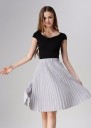 Jupe plissée pour femme J3102 7