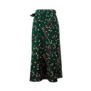 Jupe portefeuille pour femme avec motif léopard 2
