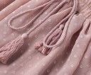 Jupe rose à pois pour femmes 4