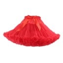Jupon en tulle pour femmes taille 52–100 cm longueur 40 cm Jupon volumineux à plusieurs couches avec nœud sous les robes, costumes et tenues 2