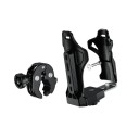 Justerbar cykelholder 50-90 mm Kompatibel med cykel, motorcykel, scooter og klapvogn Universal telefon- og enhedsholder 1