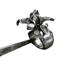 Justerbar storlek Damring i blomform Kopparlegering Vintage elegant smycke Present till flickvän accessoar till outfit 3