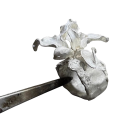 Justerbar størrelse Dame ring i form af blomst Kobberlegering Vintage elegant smykke Gave til kæresten tilbehør til outfit 2