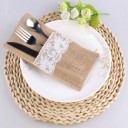 Jute Cutlery Wrap 50 pcs 2