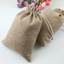 Jute gavepose 10 stk. 1