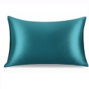 JuwenSilk Satin Pudebetræk Queen 50x75 cm Silkebetræk Farverigt Glat Polyester Satin Pudebetræk til Hår og Hud 8