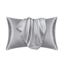 JuwenSilk Satin Pudebetræk Standard 50x66 cm Silkebetræk Farverigt Glat Polyester Satin Pudebetræk 1