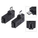 Kaareva Micro USB -sovitin 2 kpl 2