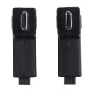 Kaareva Micro USB -sovitin 2 kpl 5