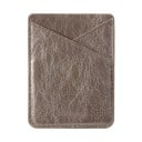 Kaarthoes voor mobiel met schuin gesneden voorkant en gestikte randen Van kunstleer Afmeting 6,5 x 8,5 cm Praktisch reisaccessoire 2