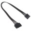 Kábel 15 pin SATA M / F pre SSD / HDD 3