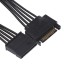 Kabel 15 pin SATA M/F pro SSD / HDD 4