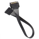Kabel 15-pin SATA M/F til SSD / HDD 2