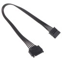 Kabel 15-pin SATA M/F til SSD / HDD 3
