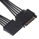 Kabel 15-pin SATA M/F til SSD / HDD 4