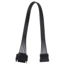 Kabel 15-pin SATA M/F til SSD / HDD 5