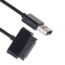 Kabel do transmisji danych do Samsung Galaxy Tab 30 pin na USB M / M 1 m 4