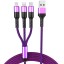 Kabel do transmisji danych Micro USB / USB-C / Lightning USB 7