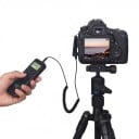 Kabel-Fernbedienung mit Timer AODELAN TRS-1 S6 für Sony 15,5 x 4 x 2 cm Hintergrundbeleuchtetes Display Schwarz Für Zeitraffer und Belichtung 4