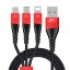 Kabel ładujący USB do Micro USB / USB-C / Lightning 1