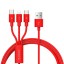 Kabel ładujący USB do Micro USB / USB-C / Lightning K665 2
