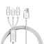 Kabel ładujący USB do Micro USB / USB-C / Lightning K665 4