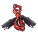 Kabel til solcellebatteri SAE M/F 2 m 4