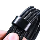 Kabel USB-C do szybkiego ładowania 100 W, 2 m, podwójny kabel USB C do USB typu C, PD 5 A, do ładowania danych, synchronizacja 7