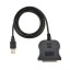 Kabel USB na LPT 25 pin M/F 85 cm 4