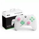 Kabelkontroll för Xbox Series X och S samt Xbox One med USB-C-kabel i genomskinlig design för spel från Game Pass 13