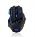Kabellose Gaming-Maus mit sieben Tasten Vier DPI-Empfindlichkeitsstufen Farbwechselnde Beleuchtung Ergonomische Form für die rechte Hand USB-Empfänger 2