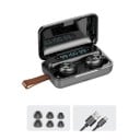 Kabellose In-Ear-Kopfhörer Bluetooth 5.0 Musik- und Lautstärkesteuerung Anrufannahme Ladebox 2200 mAh mit Display und Schlaufe 3