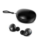 Kabellose In-Ear-Kopfhörer mit Mikrofon und Musiksteuerung Bluetooth 5.0 Reichweite 10 m Akkulaufzeit 4 bis 5 Stunden Ladebox mit Anhänger Schwarz 1