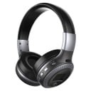 Kabellose Over-Ear-Kopfhörer mit Radio und Micro-SD-Kartensteckplatz Bluetooth 5.0 und 3,5 mm Klinkenstecker Mikrofon für Anrufe Akkulaufzeit 3
